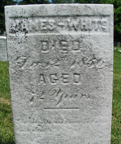 James White tombstone